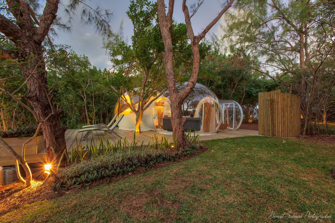 Bubble Lodge Ile Aux Cerfs Island Ngoại thất bức ảnh
